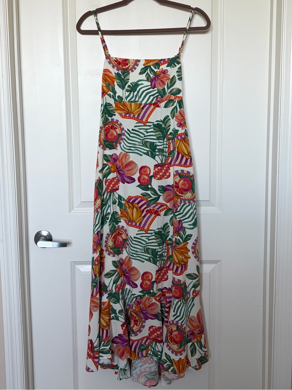 Paper Heart- Tropical Print Maxi Dress
